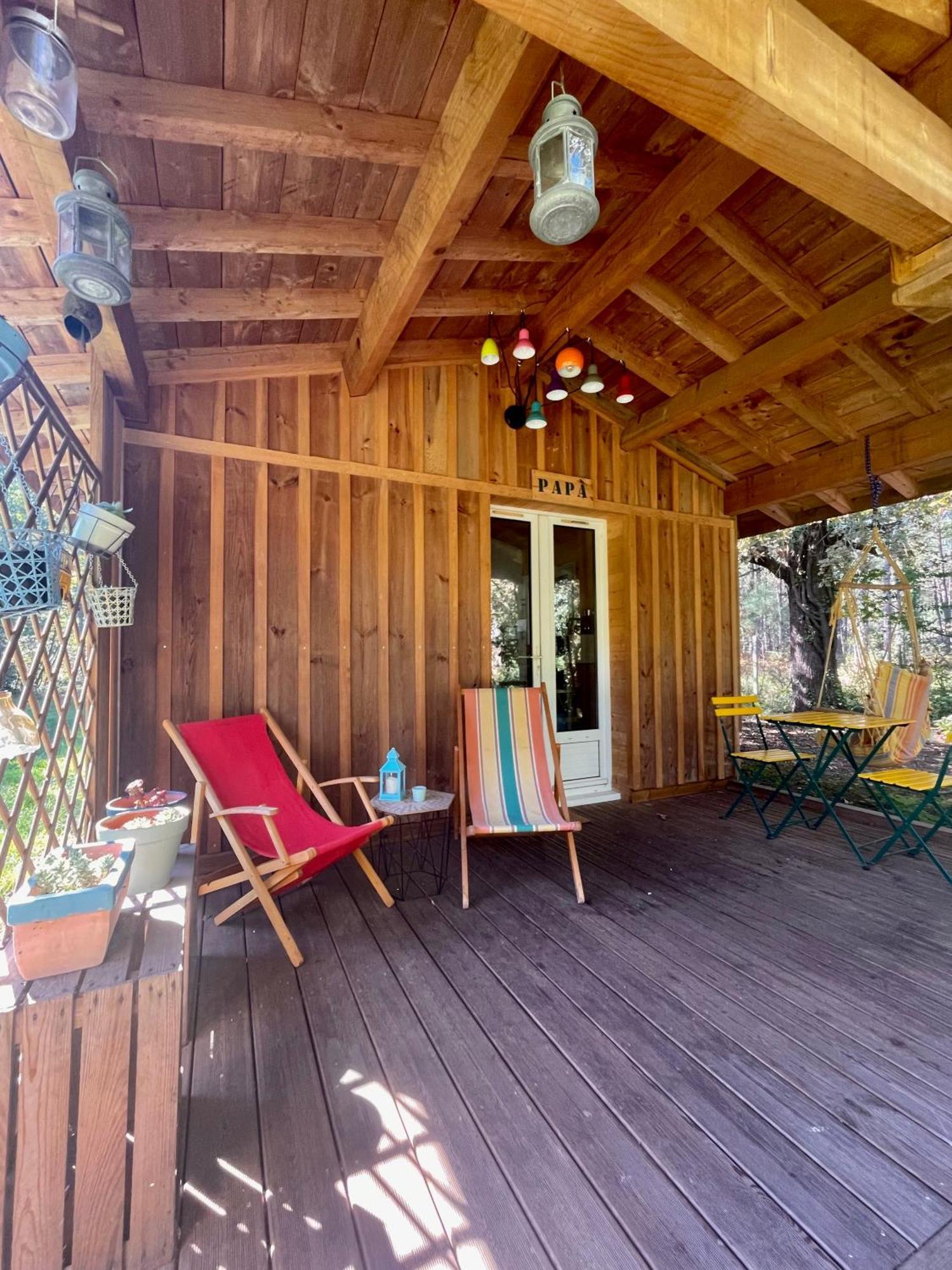Cabane Au Milieu Des Pins - Domaine Temali Labouheyre Exterior foto