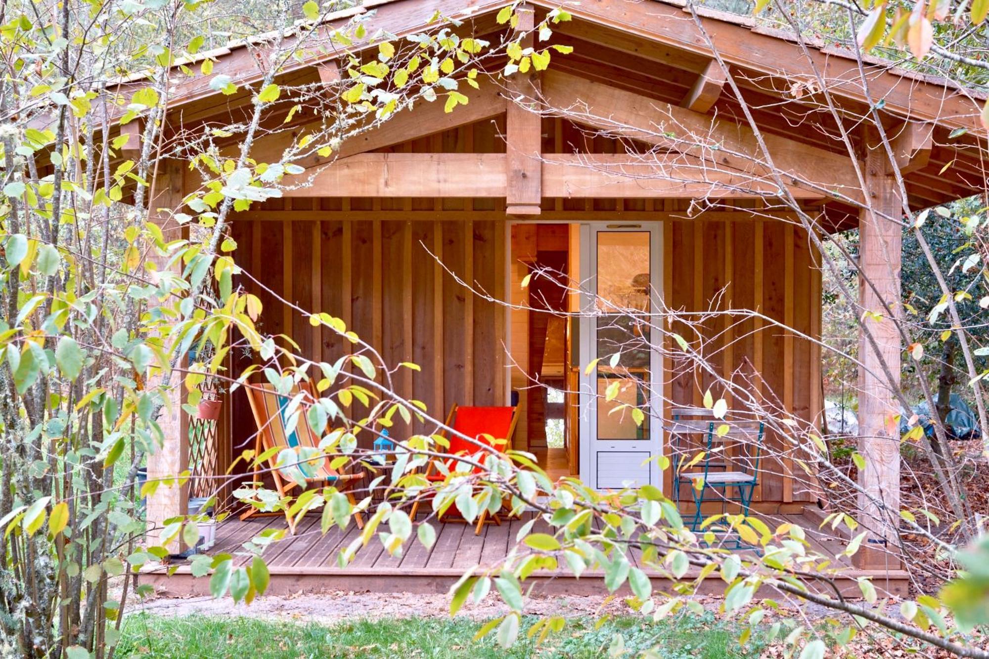 Cabane Au Milieu Des Pins - Domaine Temali Labouheyre Exterior foto